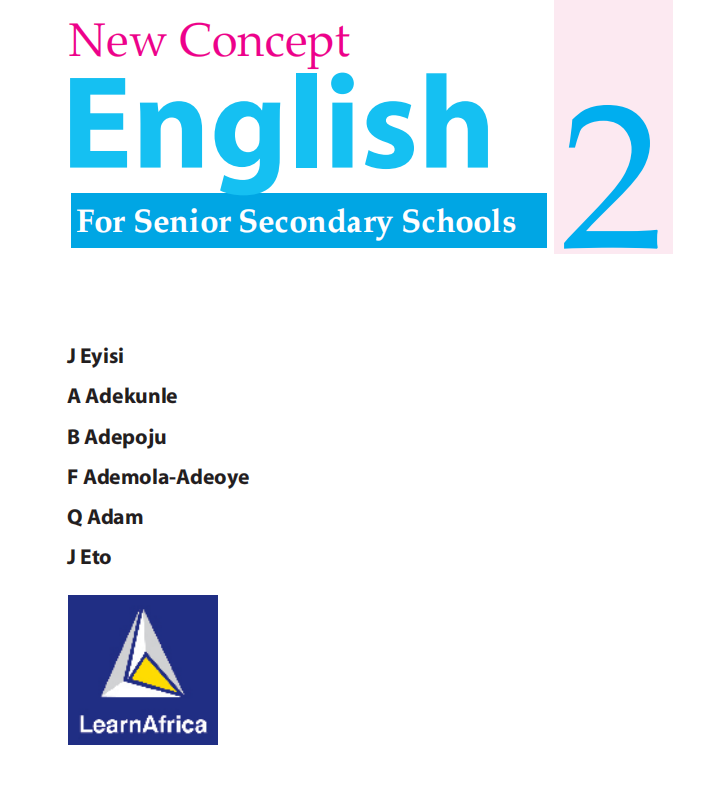 New Concept English For Senior Secondary Schools 2